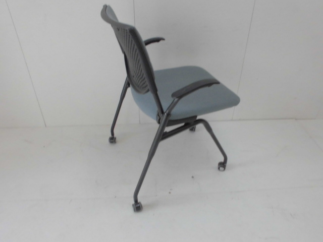 オカムラ/プロスタック/グレー/【中古】カートチェア/ 0014226-1