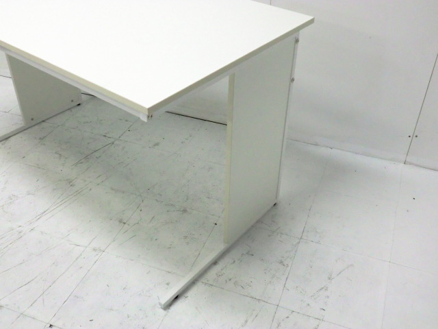 ホワイト /【中古】 平デスク/0014235-1