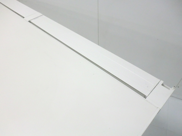 プラス / IS/ ホワイト /【中古】 平デスク