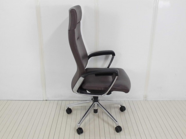 ノーリツ / ブラウン / 【中古】役員チェア/0-200000014371-1