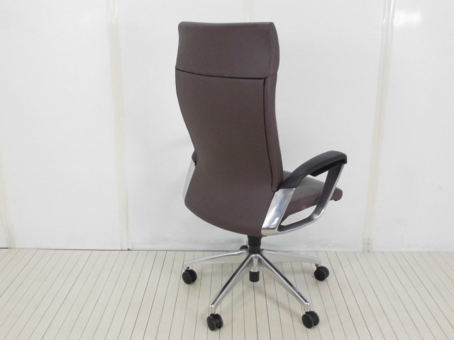 ノーリツ / ブラウン / 【中古】役員チェア/0-200000014371-1