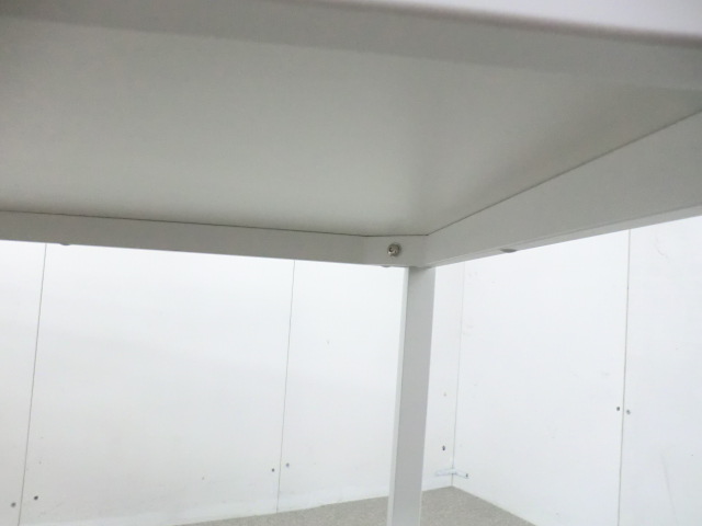 会議テーブル / ホワイト / 【中古】/ 0014608-1