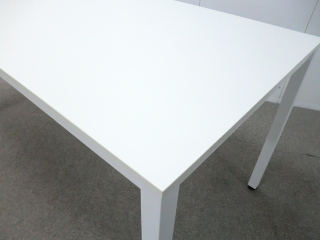 会議テーブル / ホワイト / 【中古】/ 0014608-1