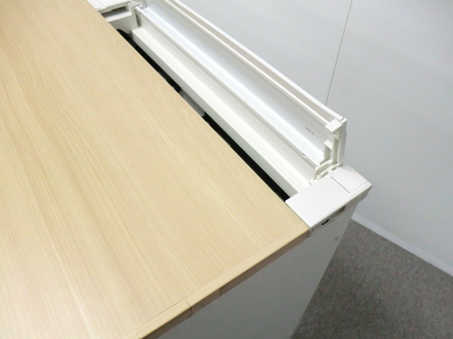 ウチダ / スカエナ / 木目調 / 【中古】 平デスク/0014631-1