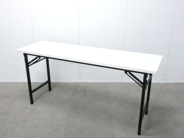 折り畳みテーブル / ホワイト / 【中古】/0-200000014752-1