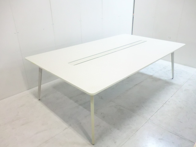 ウチダ / ホワイト / 【中古】 大会議テーブル/0-200000014880-1