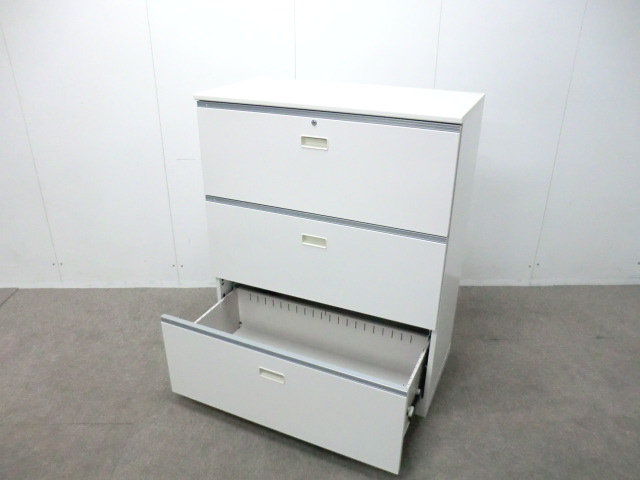イトーキ/シンライン/ ホワイト / 【中古】 3段ラテラル/0014920-1