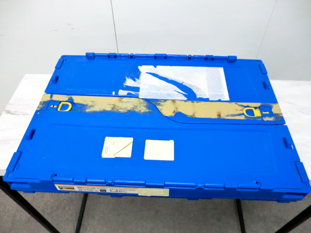 折り畳みコンテナ / ブルー / 【中古】/0-200000014927-4