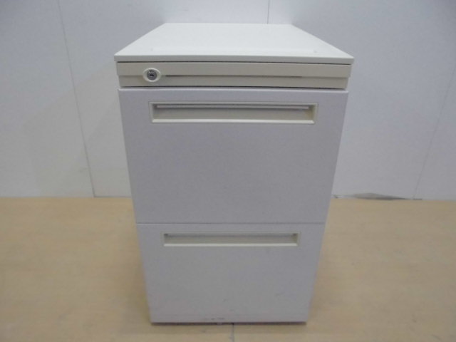 ウチダ/3段ワゴン/ホワイト//0-200000015013-1