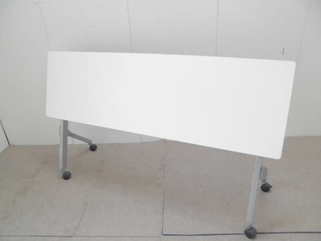 オカムラ/フラプラー/フォールディングテーブル/ホワイト/0-200000015017-1