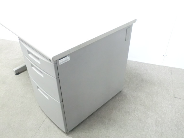 イトーキ/CZ-X/ ニューグレー / 【中古】 片袖デスク