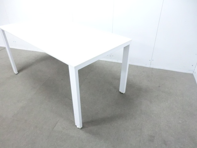会議テーブル / ホワイト / 【中古】