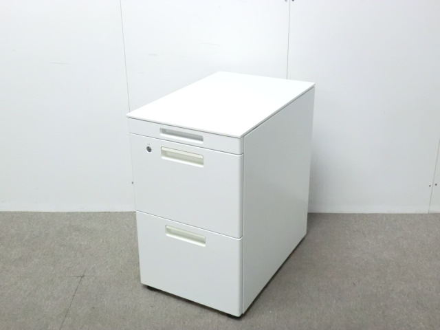 コクヨ / GT / ホワイト / 【中古】 3段ワゴン