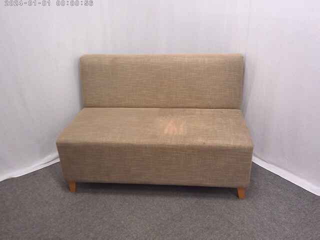 ベージュ / 二人掛けソファ/ 0016115-1