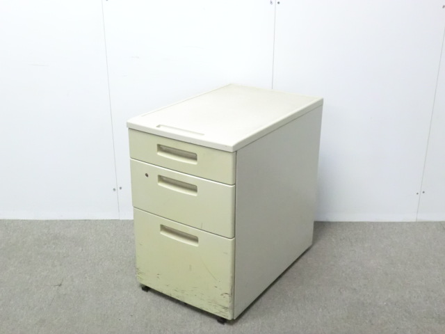 コクヨ / BS / ニューグレー / 【中古】 3段ワゴン