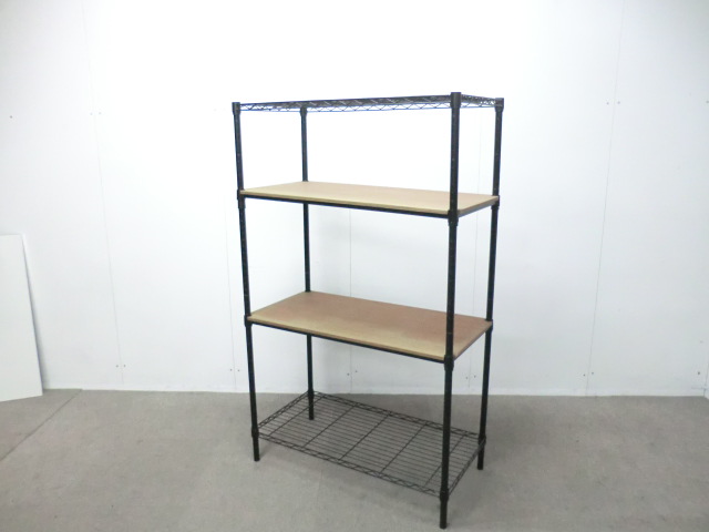 メタルラック / ブラック / 【中古】