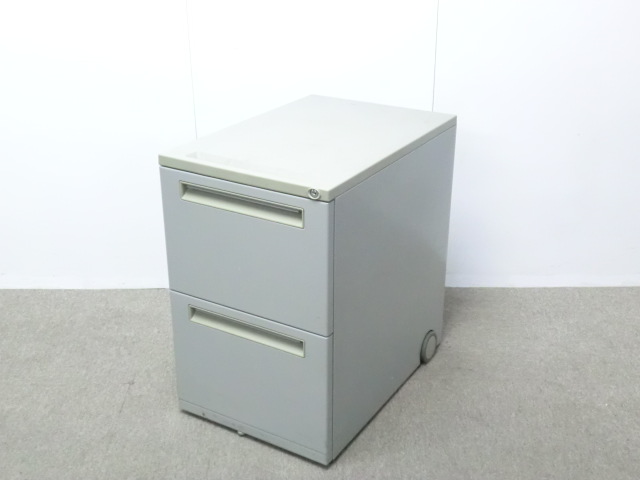 ウチダ/FEED / ニューグレー / 【中古】 2段ワゴン