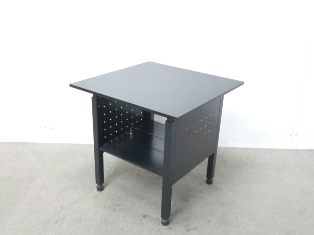 オカムラ / ブラック / 【中古】 プリンター台