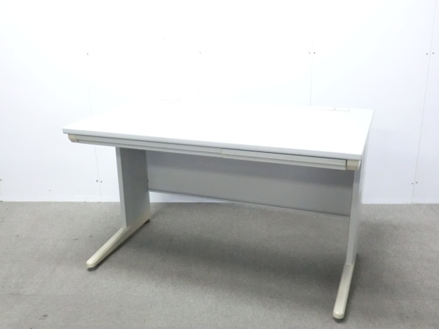 ニューグレー / 平デスク 【中古】