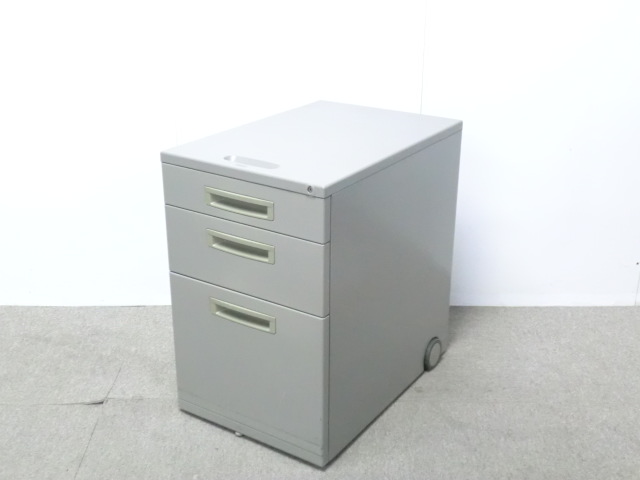 イナバ / ニューグレー / 【中古】 3段ワゴン