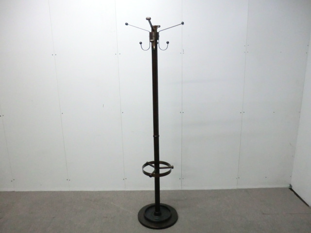 ハンガーラック / ダークブラウン / 【中古】