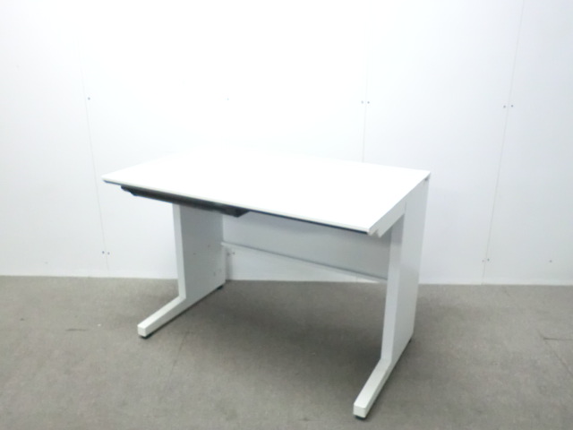 コクヨ / IS / ホワイト / 【中古】 平デスク
