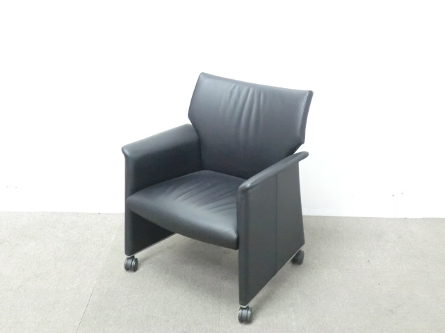 オカムラ / NEWFORTY LEO / ブラック / L207KL P553 【中古】ソファ