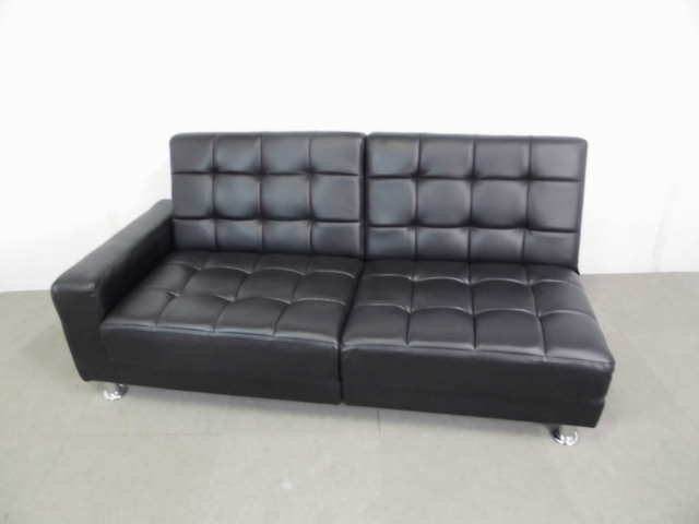 2人用ソファー / ブラック/ 0016287-1