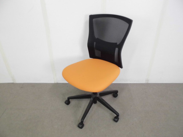OAチェア / オレンジ / 肘無し/ 0016292-1