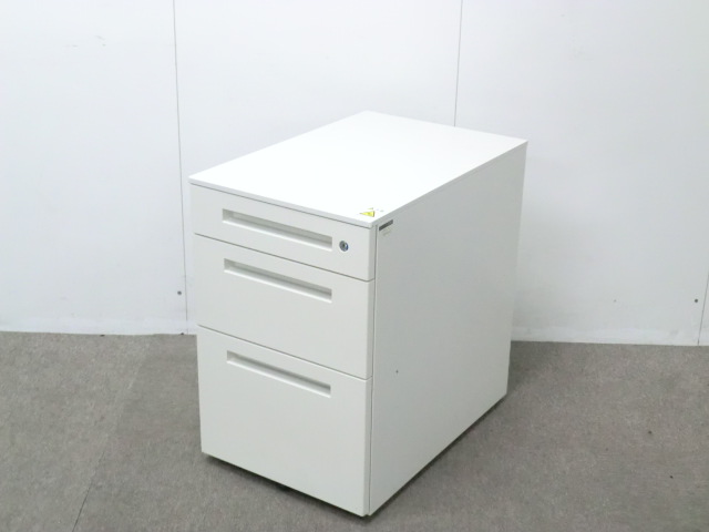 イトーキ / CZR / ホワイト /CZR-046MA 【中古】 3段ワゴン/ 0016331-1