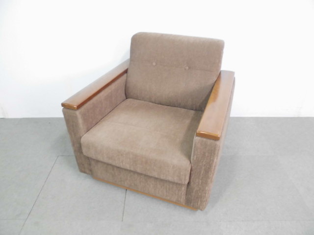 1人用応接ソファー / ブラウン