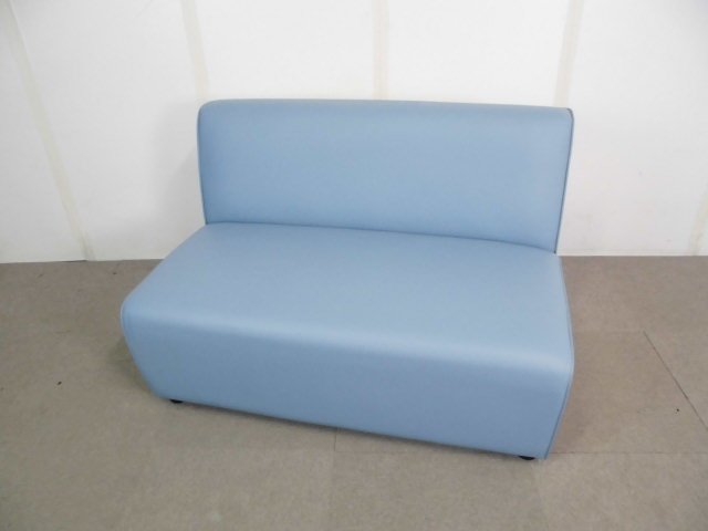イトーキ / ブルー / LLP-210 DF-S4 / 2人用ソファー