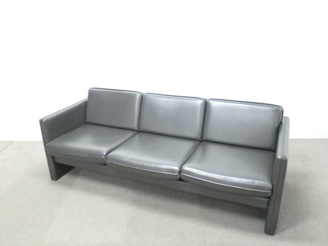 3人掛けソファ / グレー / 【中古】