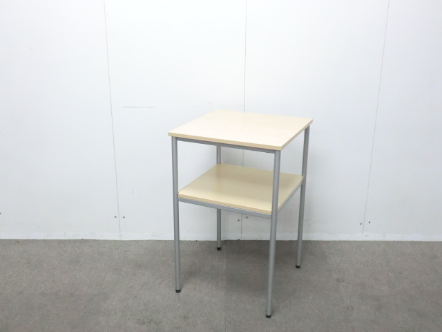 コクヨ / 木目調 / 【中古】電話台