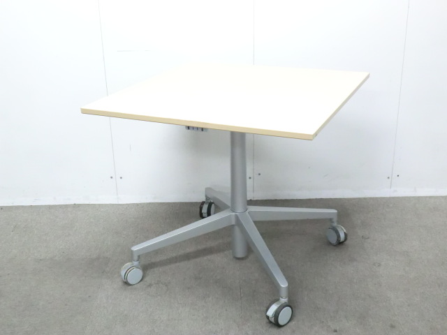コクヨ / 木目調 / 【中古】 昇降テーブル