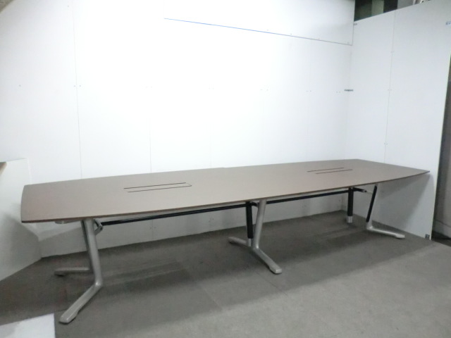 イトーキ / 木目調 / 【中古】 大会議テーブル