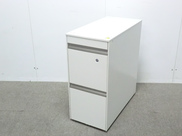 イトーキ / ホワイト / JF-036MPCB-W9 【中古】 3段ワゴン