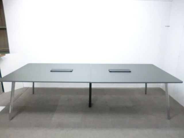 レムナ / ウチダ / グレー / 【中古】 大会議テーブル