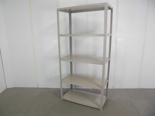 軽量ラック / ニューグレー / 天地5段 / ボルト式