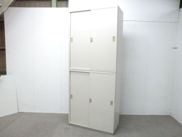 イナバ / ニューグレー / 上下連結キャビネット