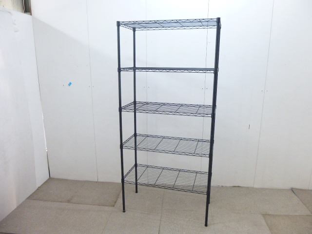 ブラック/メタルラック/【中古】