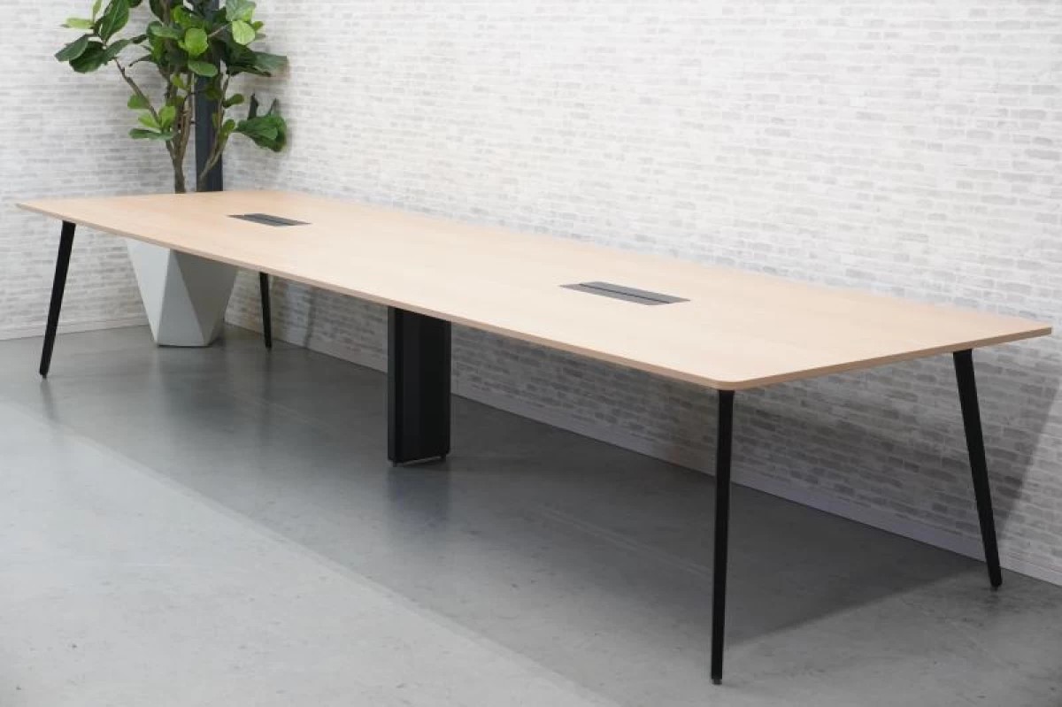 レムナ / ウチダ / 木目調 / 【中古】 大会議テーブル