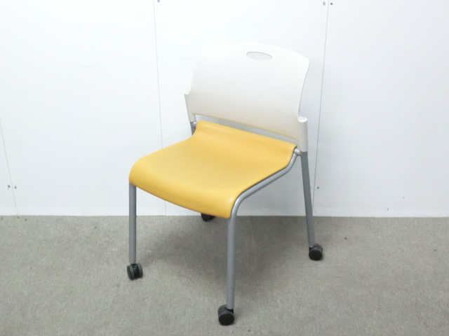 ウチダ / オレンジ / 【中古】 カートチェア