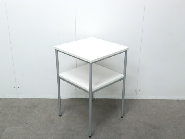 コクヨ / ホワイト / 【中古】 電話台