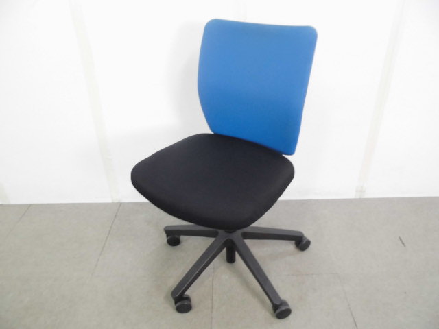 エポチェア / ウチダ / ブルー / 肘無し