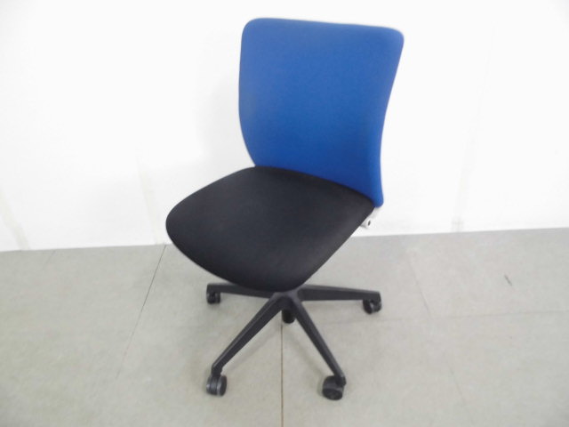 OAチェア肘無し / ブルー