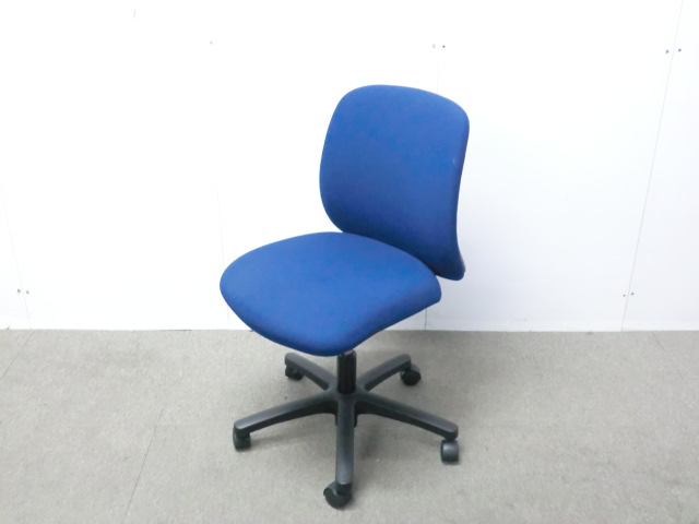 イトーキ / ボニート / ダークブルー / KT-170GK-T1N4 【中古】 OAチェア肘無