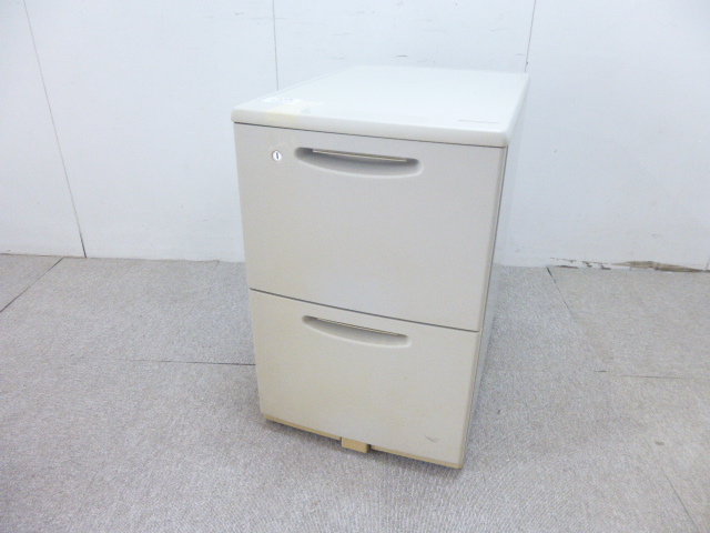 オカムラ/ニューグレー/SD/2段ワゴン/【中古】