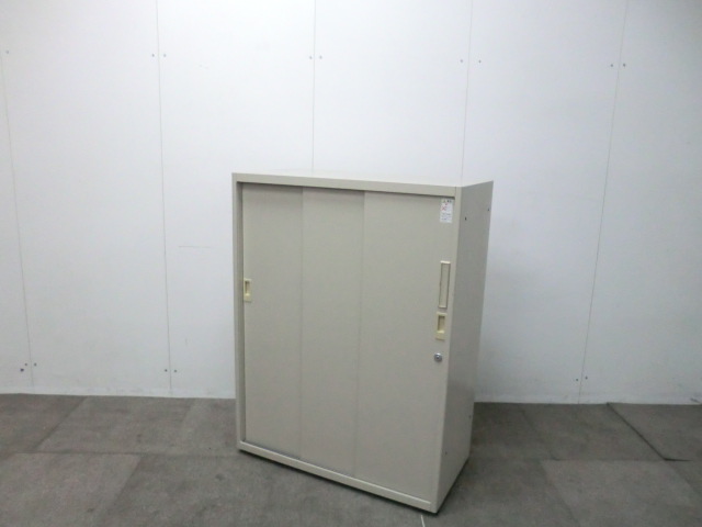 コクヨ / ニューグレー / 引違いキャビネット 【中古】