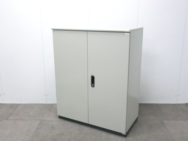 プラス/リンクス/ニューグレー/【中古】 両開きキャビネット